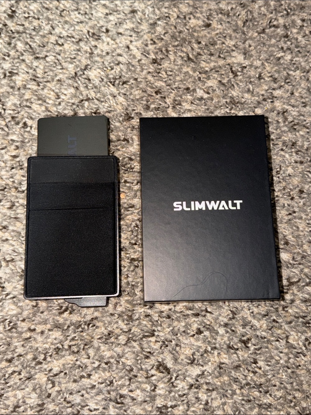 Black RFID Wallet Card Holder